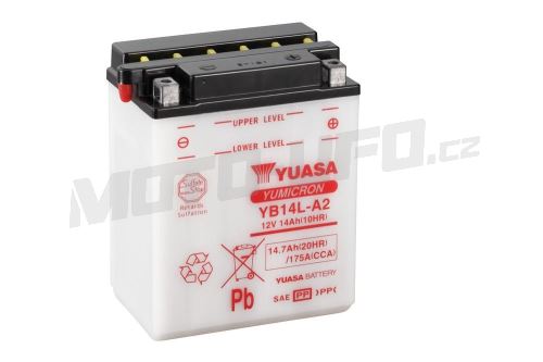 YUASA baterie YB14L-A2 (12V 14,7Ah)