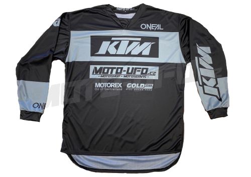 MU dres KTM, MU team šedý