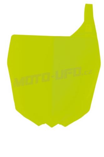 Čelní číslová tabulka Yamaha, RTECH (neon žlutá)