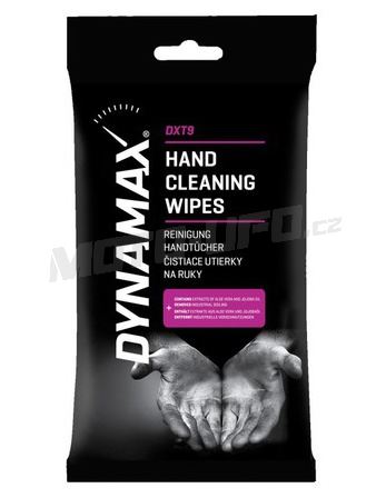 DYNAMAX DXT9, čistící ubrousky na ruce 24 ks