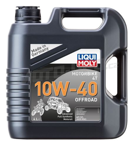 LIQUI MOLY Motorbike 4T 10W40 Offroad, syntetický motorový olej 4 l