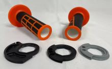 GASGAS, HUSQVARNA, KTM gripy originální ODI otevřené GRIP SET orange 79002923000 (1)