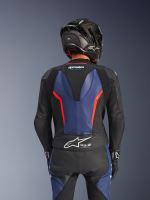 Dvoudílná kombinéza GP FORCE V2, ALPINESTARS (černá/modrá/červená fluo) 2027 (4)