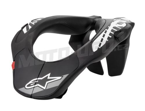 Krční chránič NECK SUPPORT YOUTH, ALPINESTARS, dětský (černý/bílý, vel. UNI) 2025