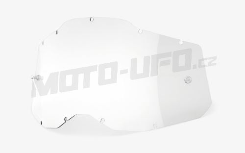 Plexi Racecraft 2/Accuri 2/Strata 2, 100% - USA (čiré, Anti-fog)