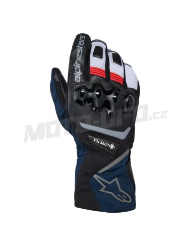 Rukavice WT-8 GORE-TEX® INSULATED, ALPINESTARS (černé/tmavě modré/červené) 2027