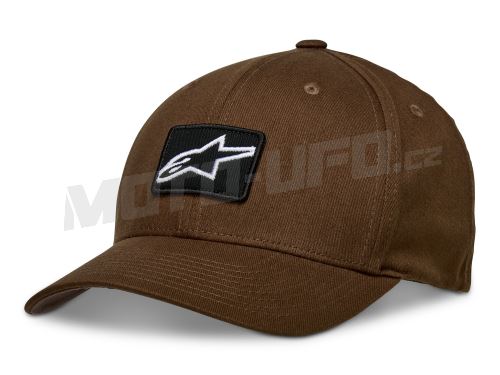 Kšiltovka FILE HAT, ALPINESTARS (hnědá, vel. L/XL)