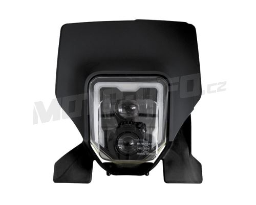 Přední maska vč. LED světla HUSQVARNA, RTECH (černá)