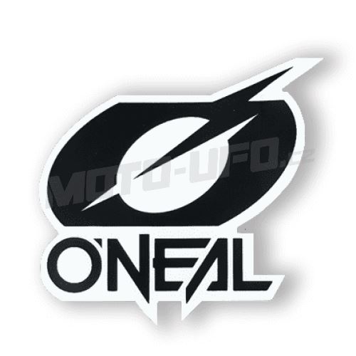 Samolepky ONEAL Rider logo (10ks) černá 70 x 65 mm