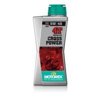 MOTOREX olej CROSS POWER 4T 5W40 - 1L