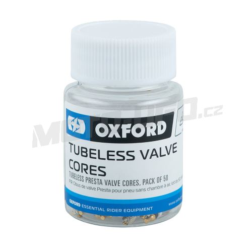 Vložka ventilku pro bezdušové aplikace, OXFORD (obchodní balení 50 ks)