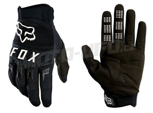 FOX rukavice DIRTPAW Black, white