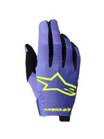 Rukavice RADAR, ALPINESTARS (fialová/žlutá fluo) 2027