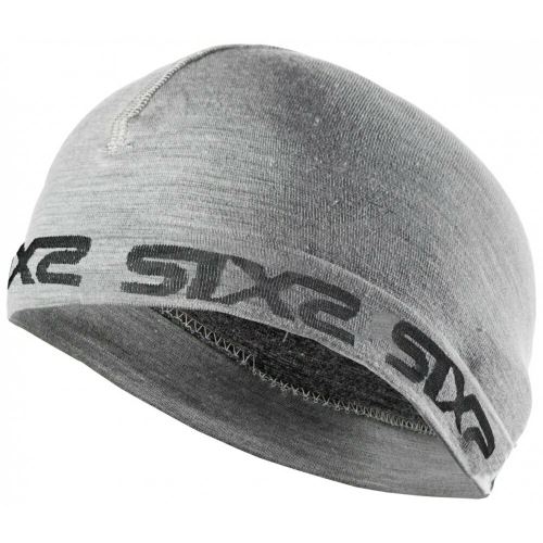 SIXS SCX Merinos čepice pod přilbu šedá