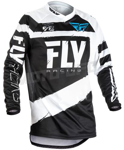 FLY dres F-16 černá/bílá 18 vel: 2XL