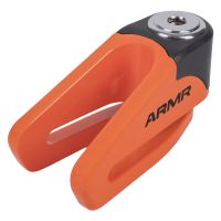 Zámek kotoučové brzdy V Disc, ARMR (oranžový, průměr čepu 10 mm)