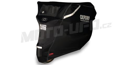 Plachta na motorku Protex Stretch Outdoor s klimatickou membránou, OXFORD (černá)