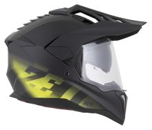 Přilba XD1, ZED (černá matná/žlutá fluo) 2026 (4)