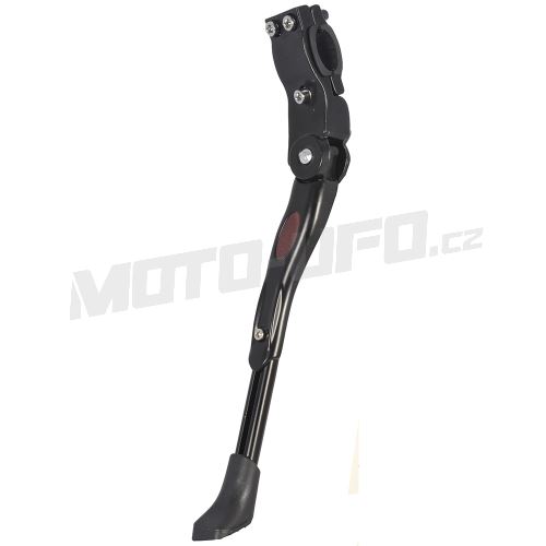 Stojánek na kolo boční DIRTYFOOT KICKSTAND, OXFORD (černý, pro možnost osazení na zadní stavbě rámu pomocí objímky)