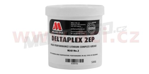 MILLERS OILS Deltaplex 2EP - odolné mazivo pro všeobecné použití včetně ložisek kol 500 g