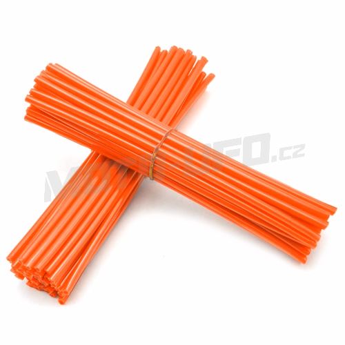 návleky / kryty na dráty sada 38ks - oranžové