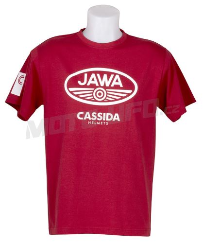 Triko JAWA edice, CASSIDA (červená bordó)