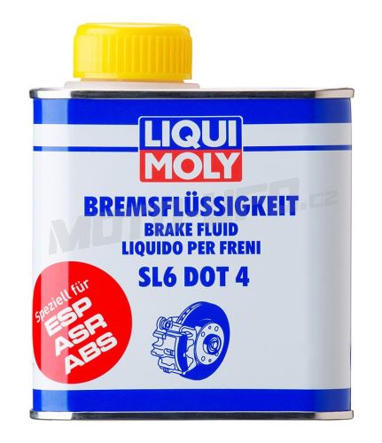 LIQUI MOLY Bremsflüssigkeit SL 6 DOT4 - brzdová kapalina SL6 DOT4, 500 ml