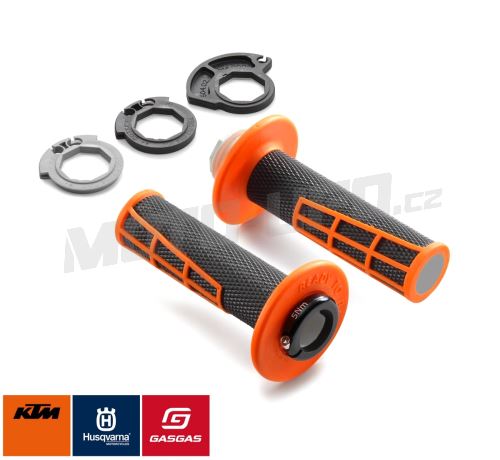 GASGAS, HUSQVARNA, KTM gripy originální ODI otevřené GRIP SET orange 79002923000