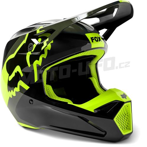 FOX přilba V1 XPOZR Helmet Black/Grey MIPS