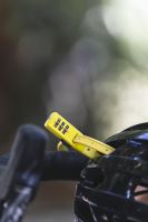Zámek zdrhovací na přilby a příslušenství COMBI ZIP LOCK, OXFORD (žlutý) (12)