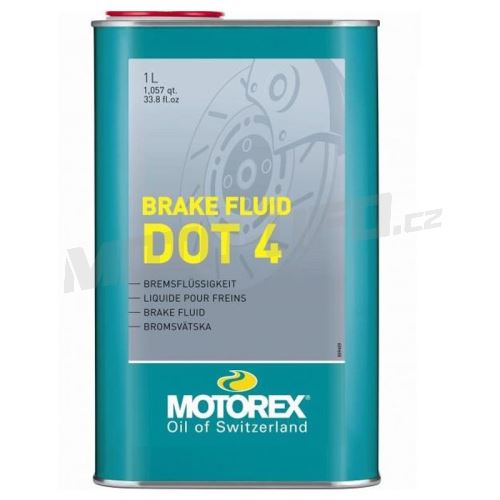 MOTOREX brzdová kapalina BRAKE FLUID DOT 4 – 1L