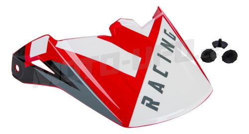 Kšilt pro přilbu ELITE, FLY RACING - USA (červená/černá)