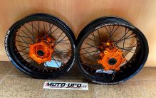 SMPRO PLATINUM zakázková supermoto kola s cush drive KTM 790 adventure R - sada SMPRO PLATINUM zakázková supermoto kola s cush drive KTM 790 adventure R - sada