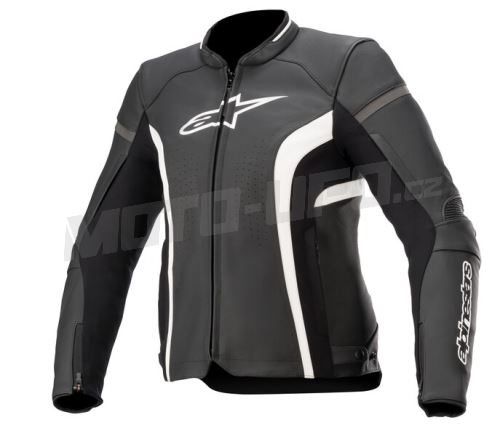 Bunda STELLA KIRA, ALPINESTARS, dámská (černá/bílá) 2025