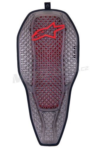Páteřový chránič NUCLEON FLEX PROi vkládací s prodlouženou spodní částí, ALPINESTARS (transparentní/šedá/červená) 2027