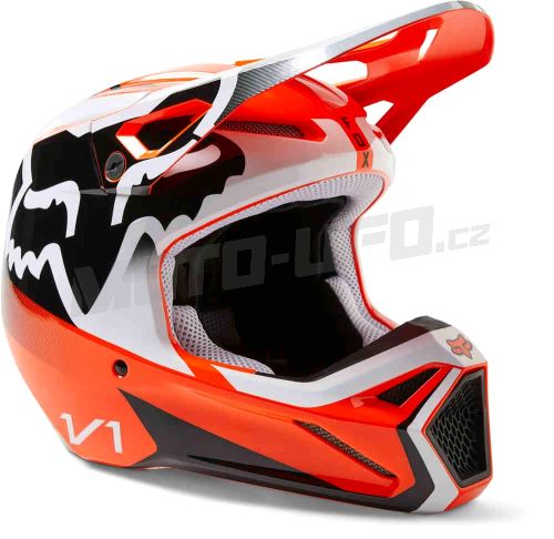 FOX přilba V1 LEED Helmet Fluo Orange MIPS