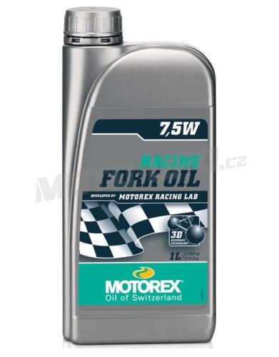 MOTOREX tlumičový olej Racing fork oil 7,5W – 1L