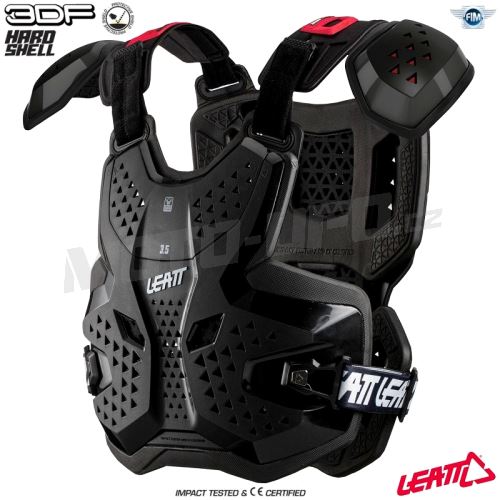 LEATT chránič hrudi 3.5 PRO Chest Protector Black vel: uni dospělá