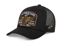 Kšiltovka HERITAGE PATCH TRUCKER, ALPINESTARS (černá/černá)