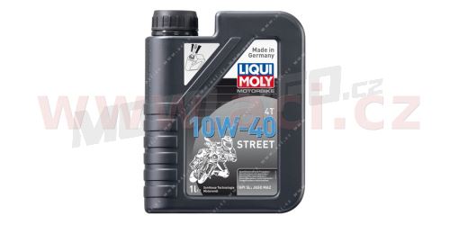 LIQUI MOLY Motorbike 4T 10W40 Street, polosyntetický motorový olej 1 l