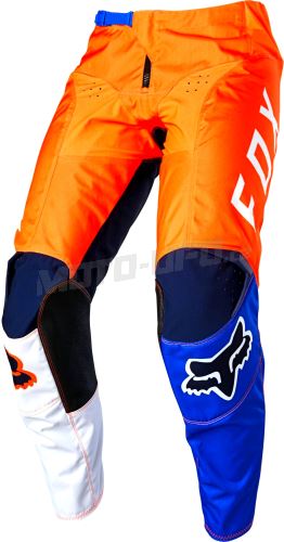 FOX kalhoty 180 Lovl Pant Orange Blue vel: 34