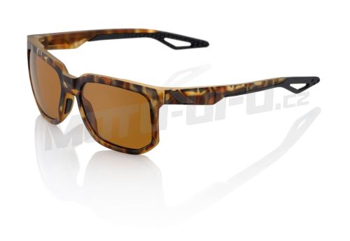 Sluneční brýle CENTRIC Soft Tact Havana, 100% (zabarvená bronzové skla)