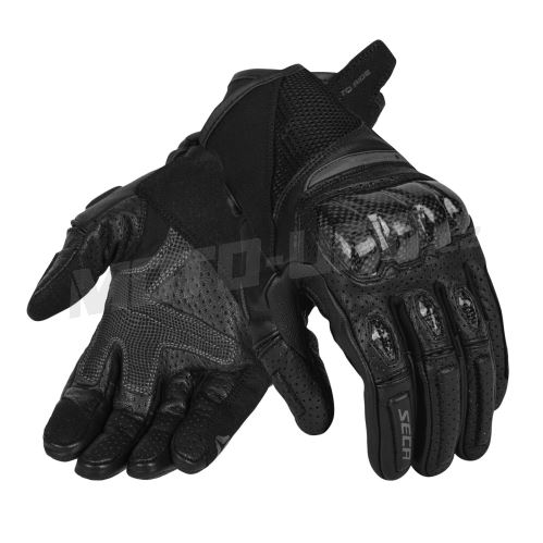 SECA rukavice Summer Short II černé
