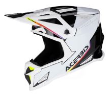 ACERBIS přilba T711 bílá, černá, multicolor