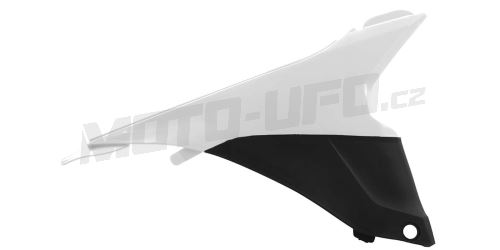 Boční pravý kryt airboxu KTM, RTECH (bílo-černý)