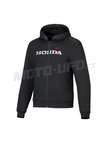 Bunda CHROME V3 SPORT HOODIE HONDA kolekce, ALPINESTARS (černá/krémová/červená) 2027
