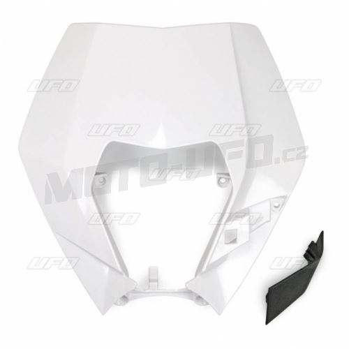 UFO maska KTM EXC 8-13 bílá (bez světla)