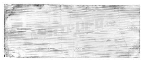 Termoizolační fólie, samolepící (0,8 mm, 195 x 475 mm)