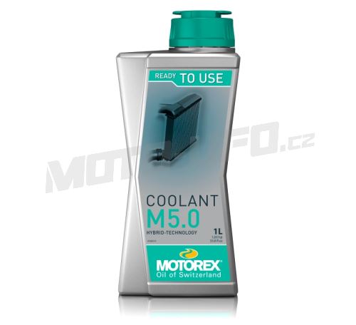 MOTOREX chladící kapalina COOLANT M5.0 – 1L