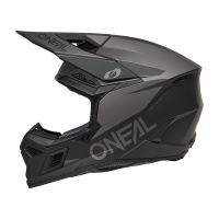 O´Neal přilba 3SRS SOLID černá/šedá (3)